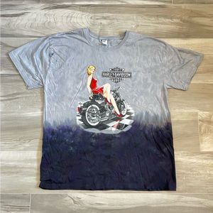 2008 Harley Davidson Tie-Dye Tee
